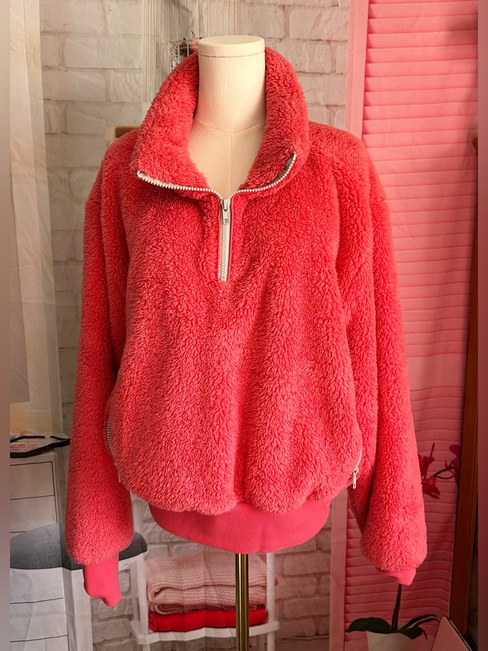 Savvi “Amy” 1/4 Zip Pullover Jacket - Picture 3 of 8